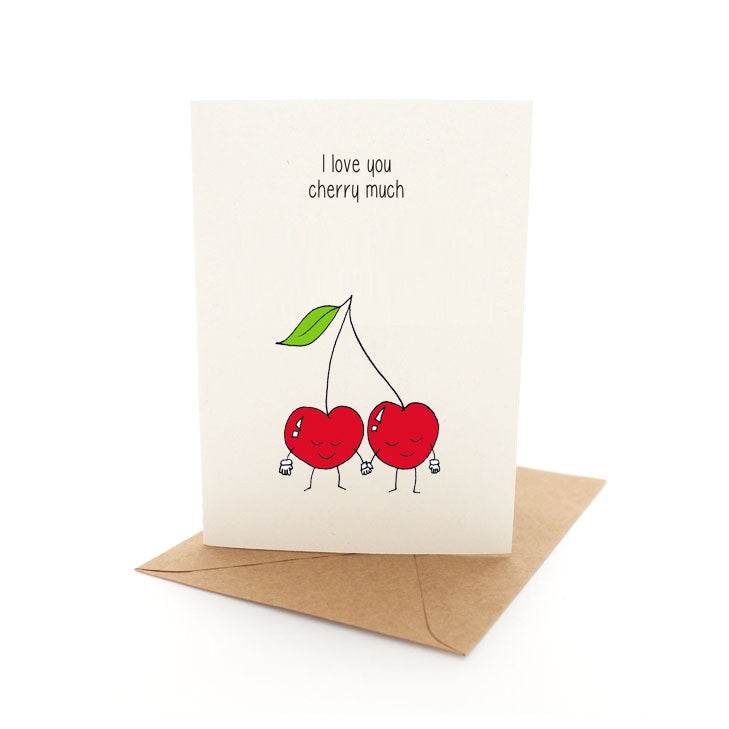 Punny Cherries Card