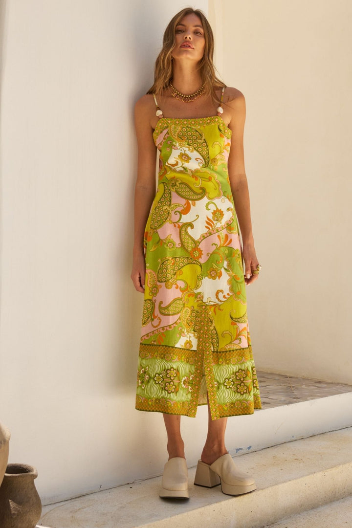 Cassie Midi Dress - Spring