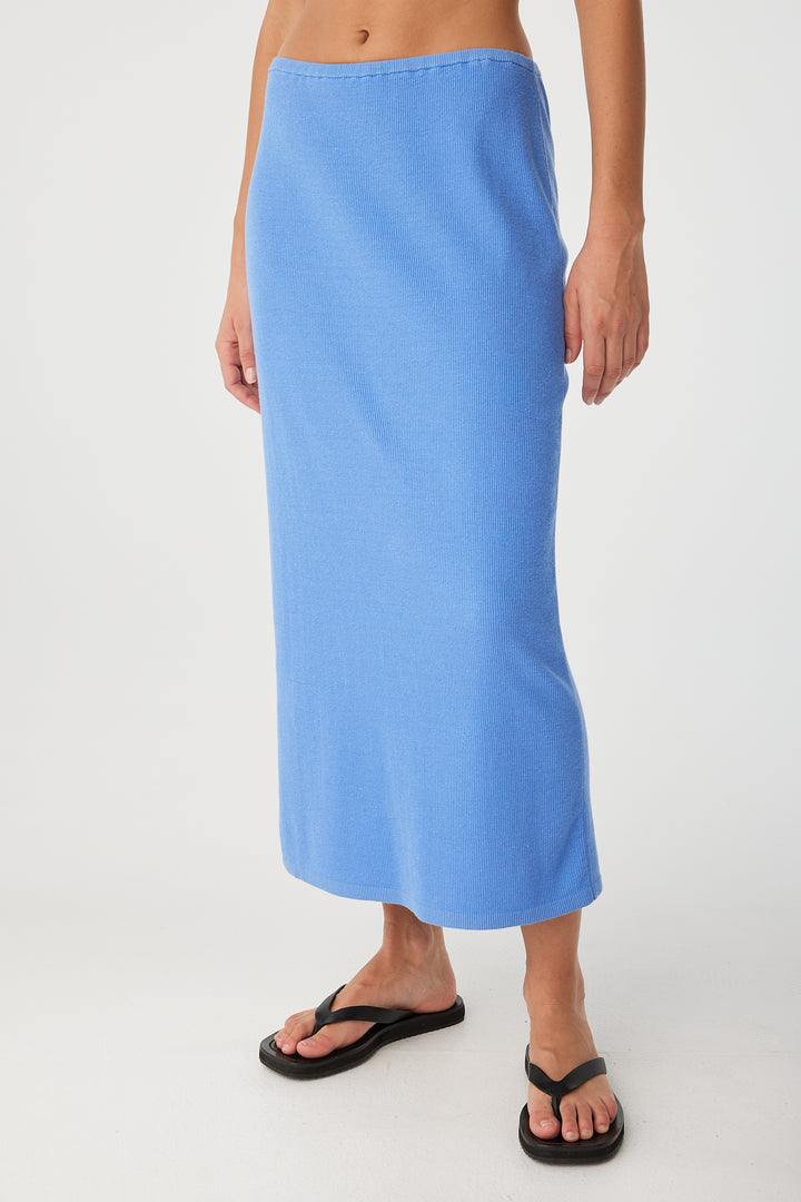 Theo Skirt - Pacific Blue