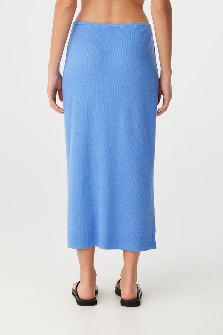 Theo Skirt - Pacific Blue
