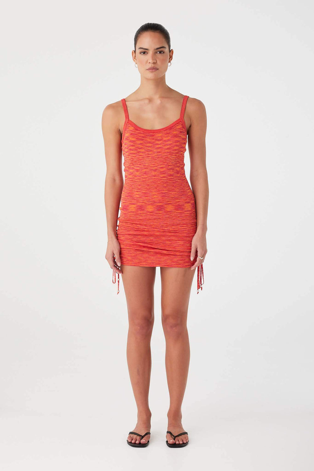 Emi Mini Dress - Coral