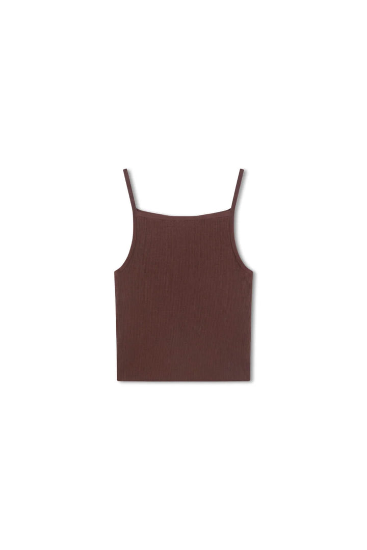 Sienna Tank - Espresso