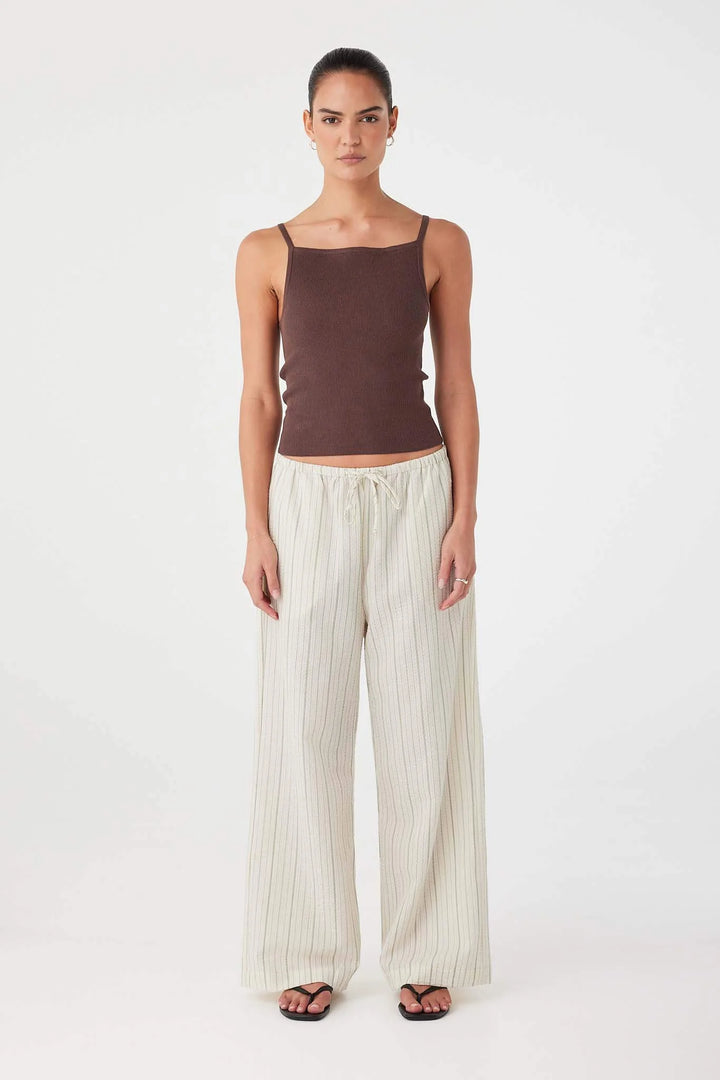 Sienna Tank - Espresso