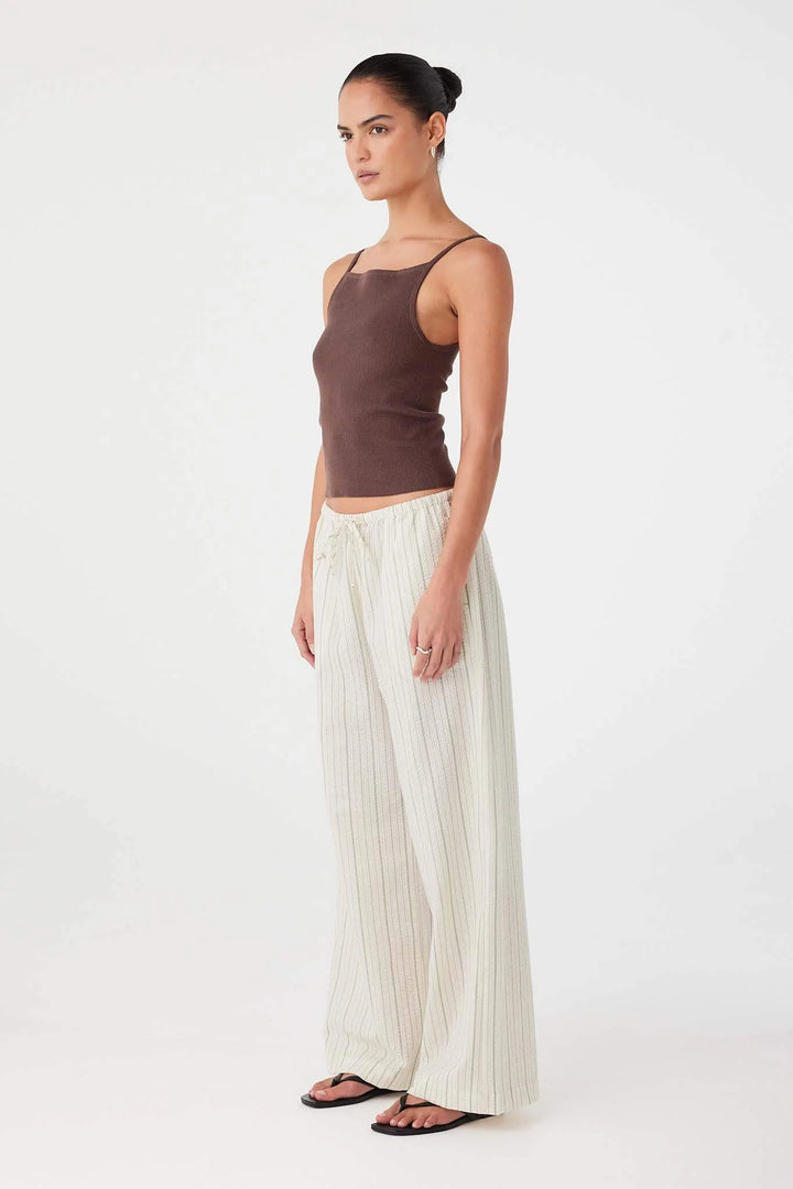 Sienna Tank - Espresso