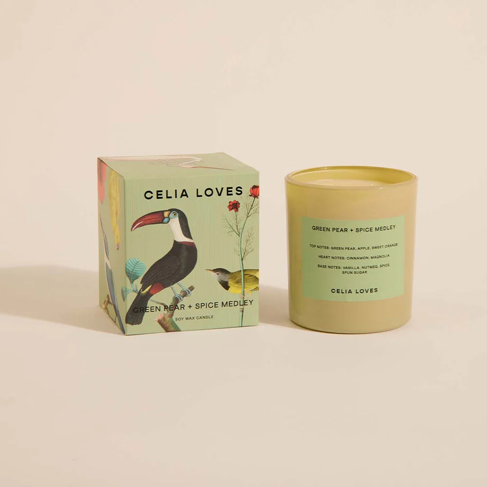 Green Pear & Spice Medley Candle