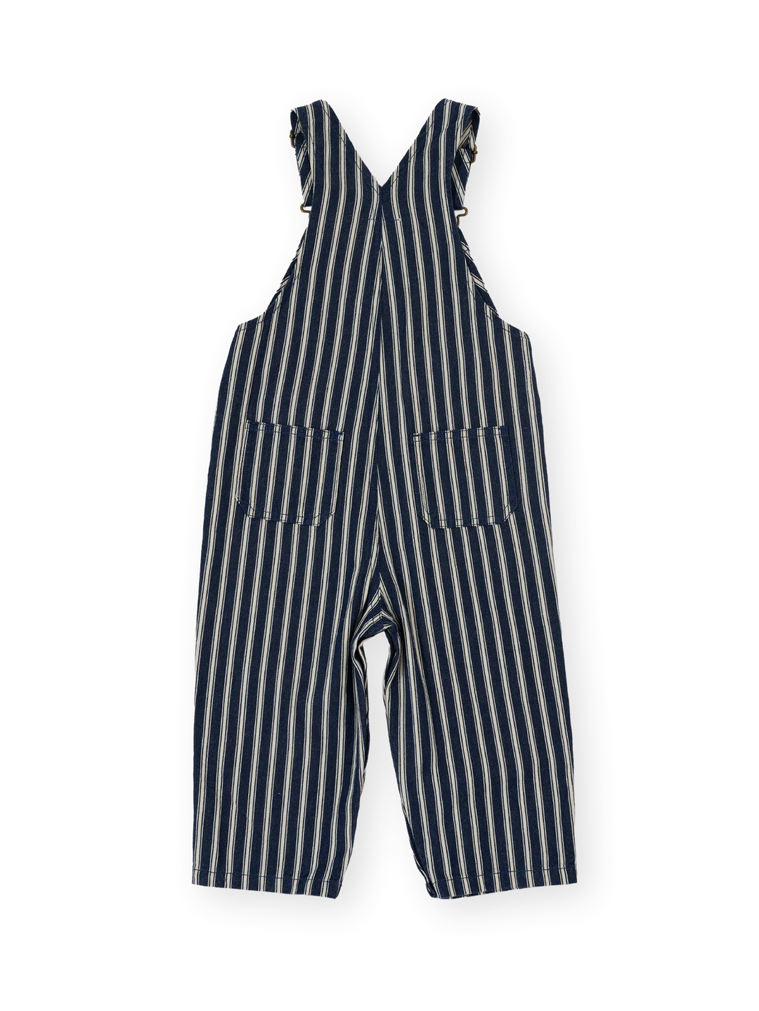 Railroad Stripe Austin Overalls