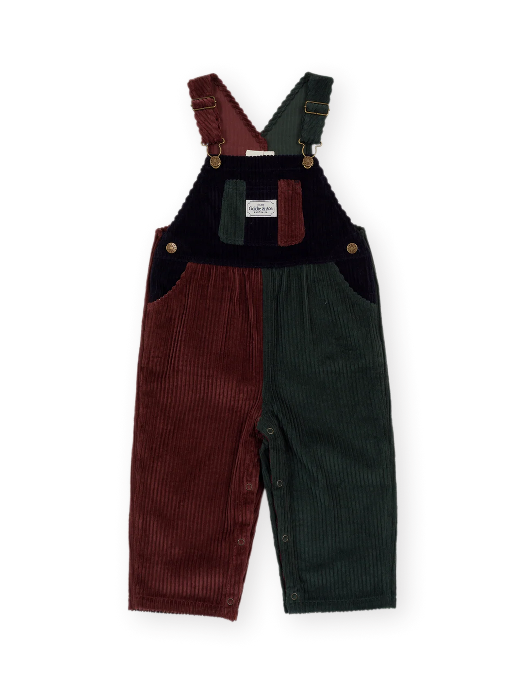 Austin Corduroy Colour Block Overall