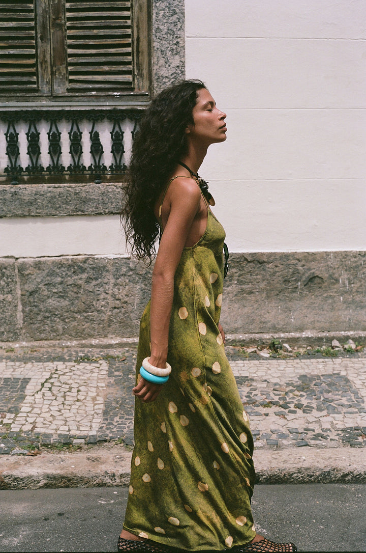 La Olivia Spot Sia Dress