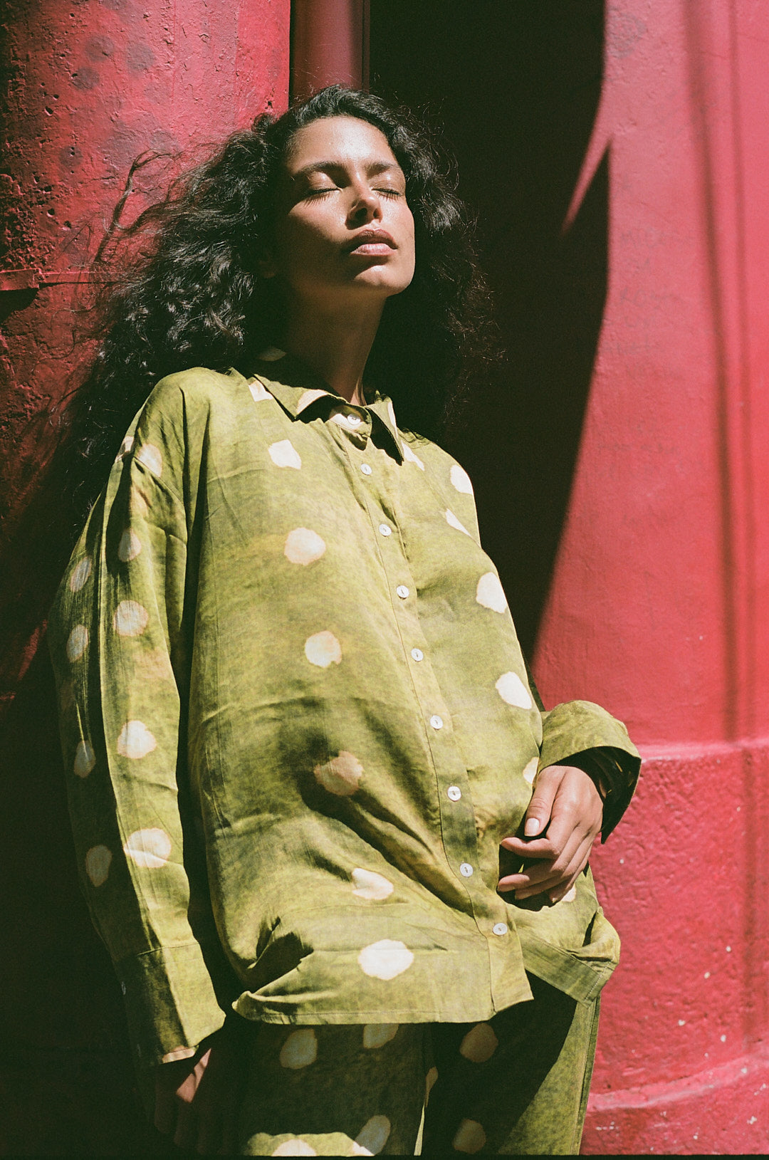 La Olivia Spot Dorato Shirt