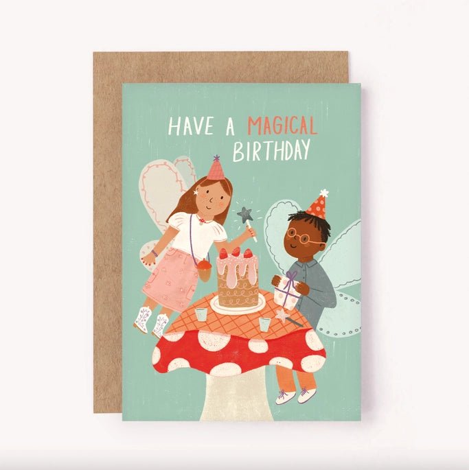 Fairy Party Birthday Card