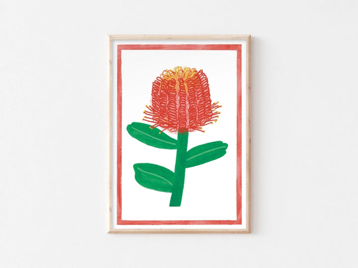 Banksia Print A4