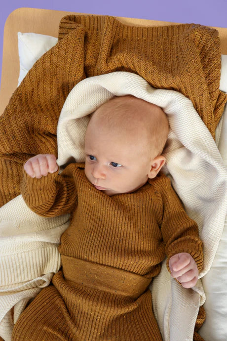 Organic Essential Speckle Bodysuit