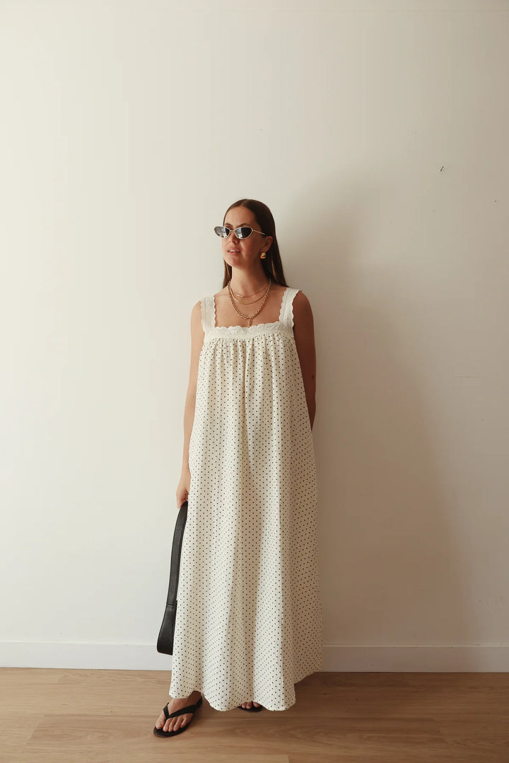 Juno Slip Dress - Polka PRE-SALE