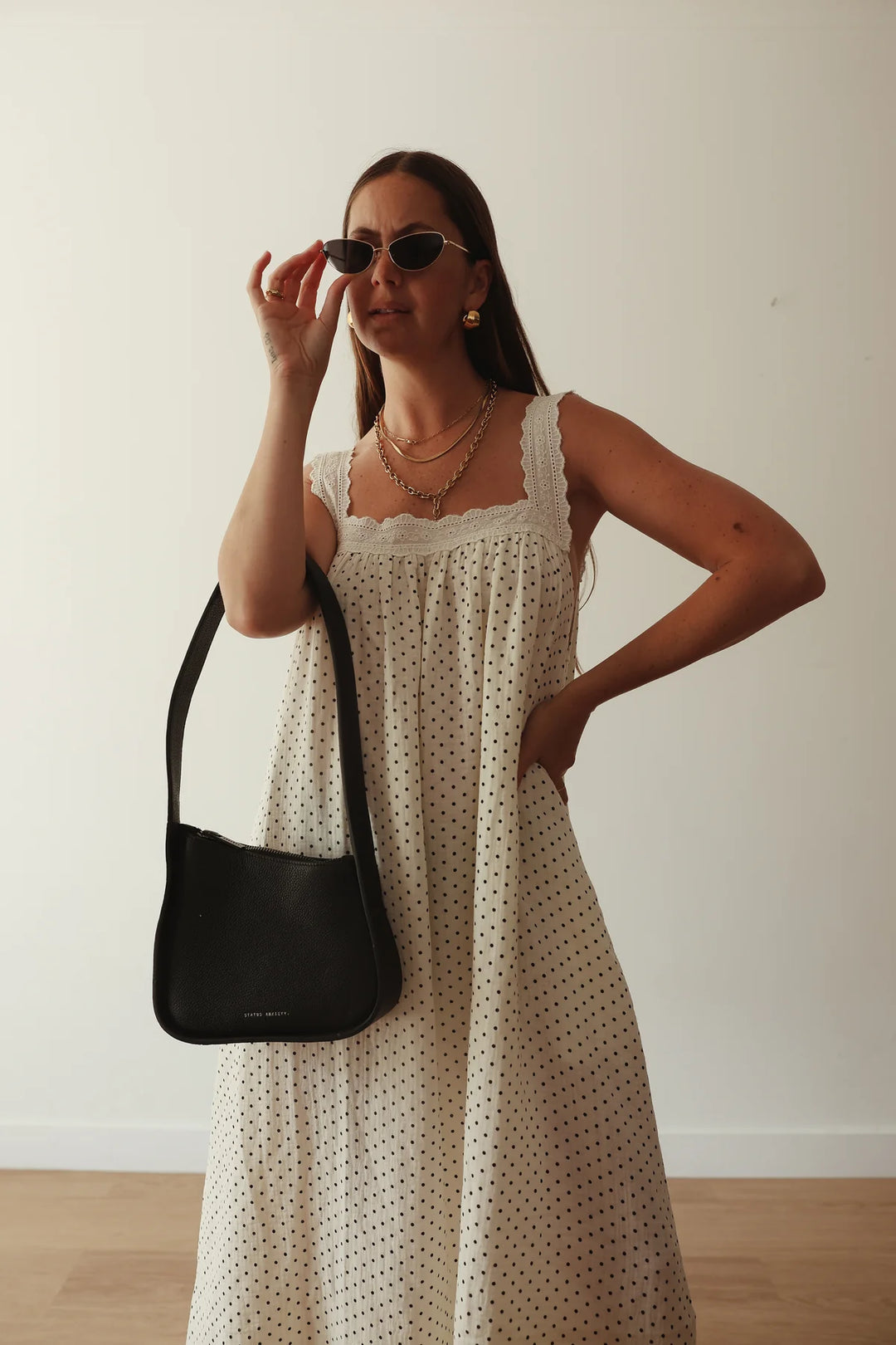 Juno Slip Dress - Polka PRE-SALE
