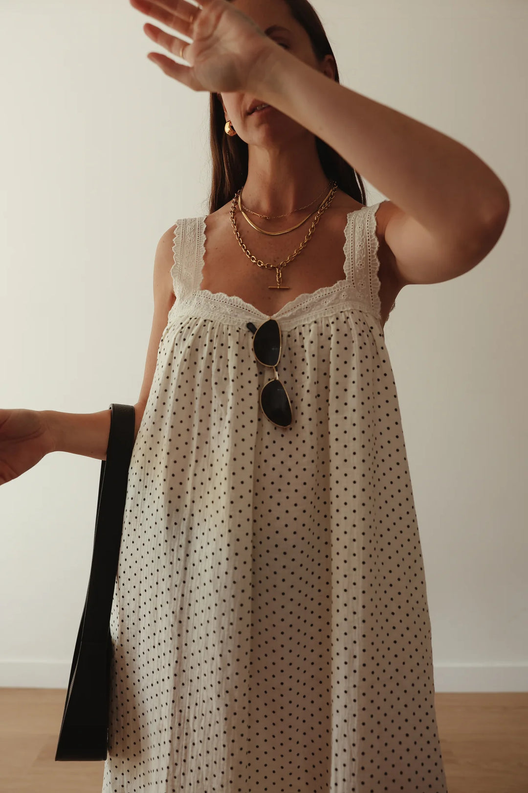 Juno Slip Dress - Polka PRE-SALE