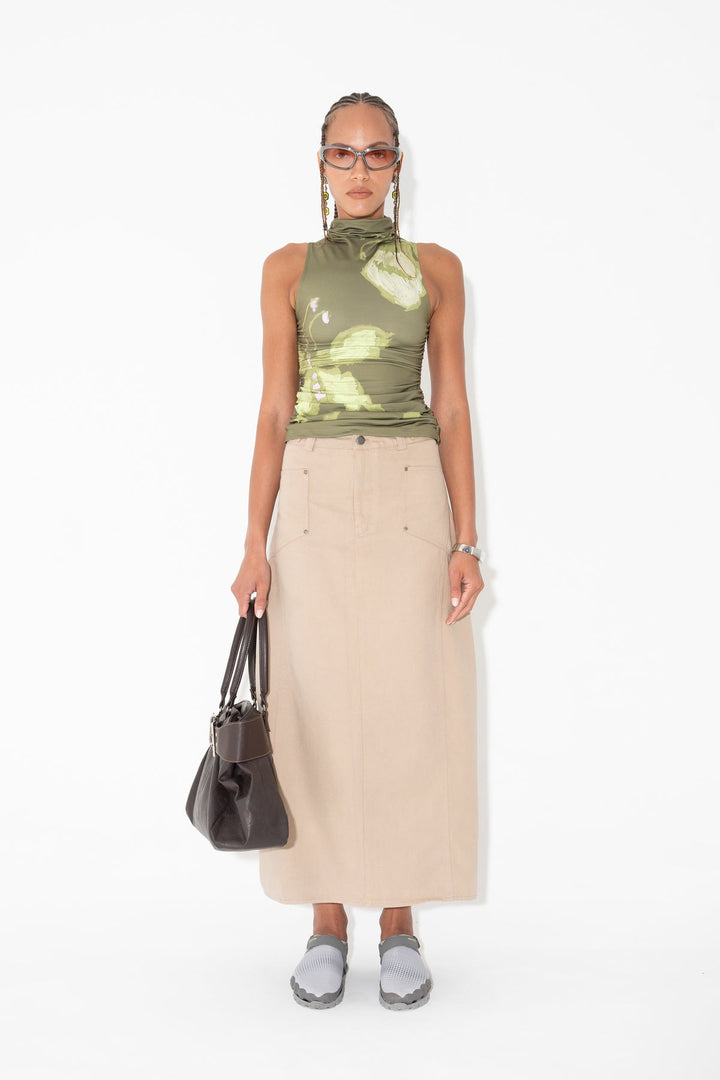 Barrel Skirt - Neutral