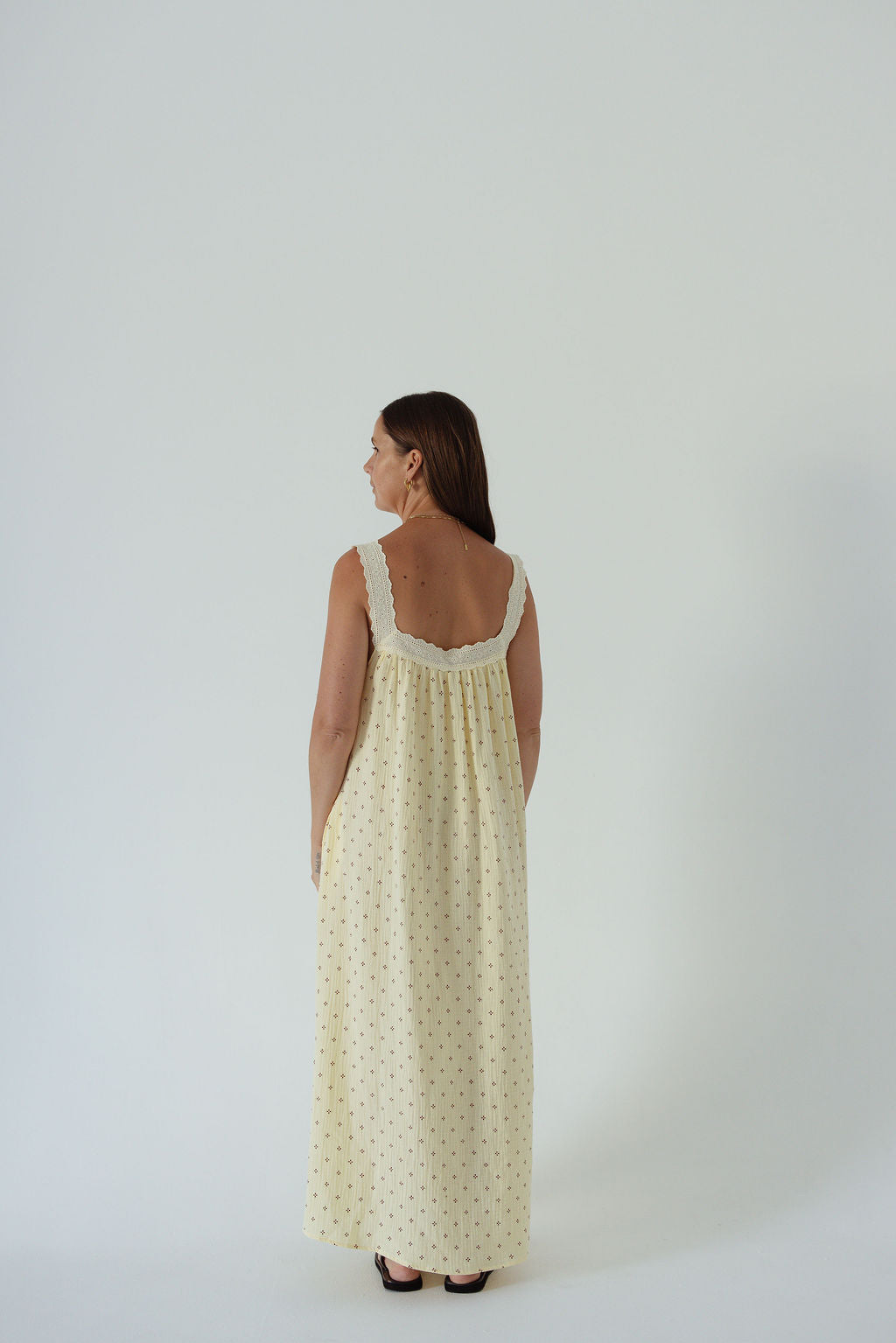 Juno Slip Dress - Butter PRE-SALE