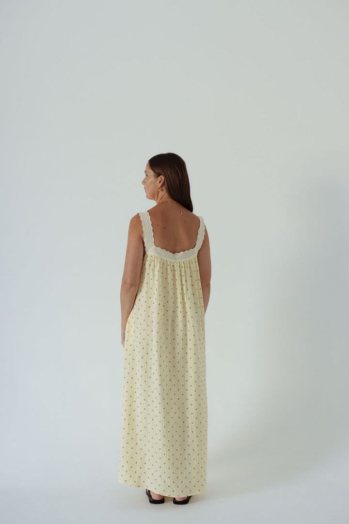 Juno Slip Dress - Butter PRE-SALE