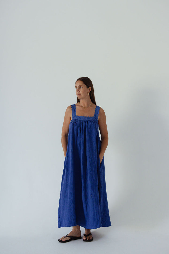 Juno Slip Dress - Cobalt PRE-SALE