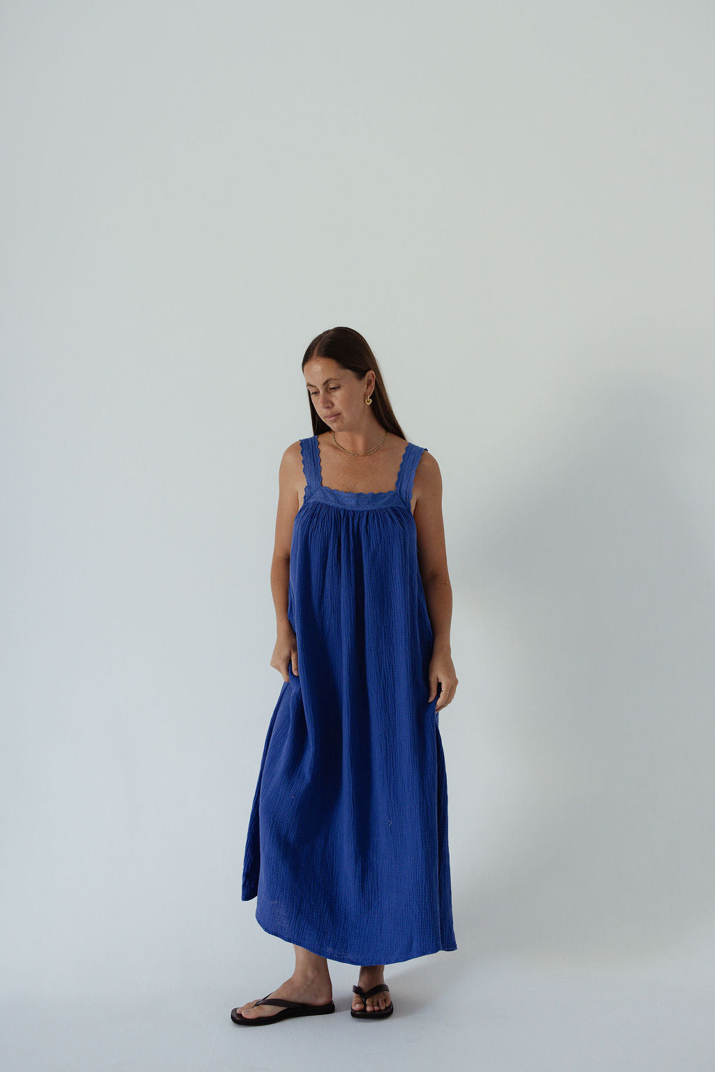 Juno Slip Dress - Cobalt PRE-SALE