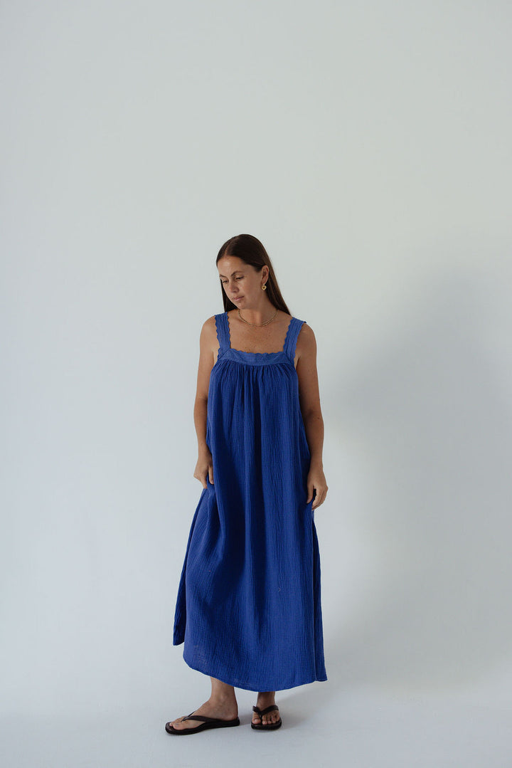 Juno Slip Dress - Cobalt PRE-SALE