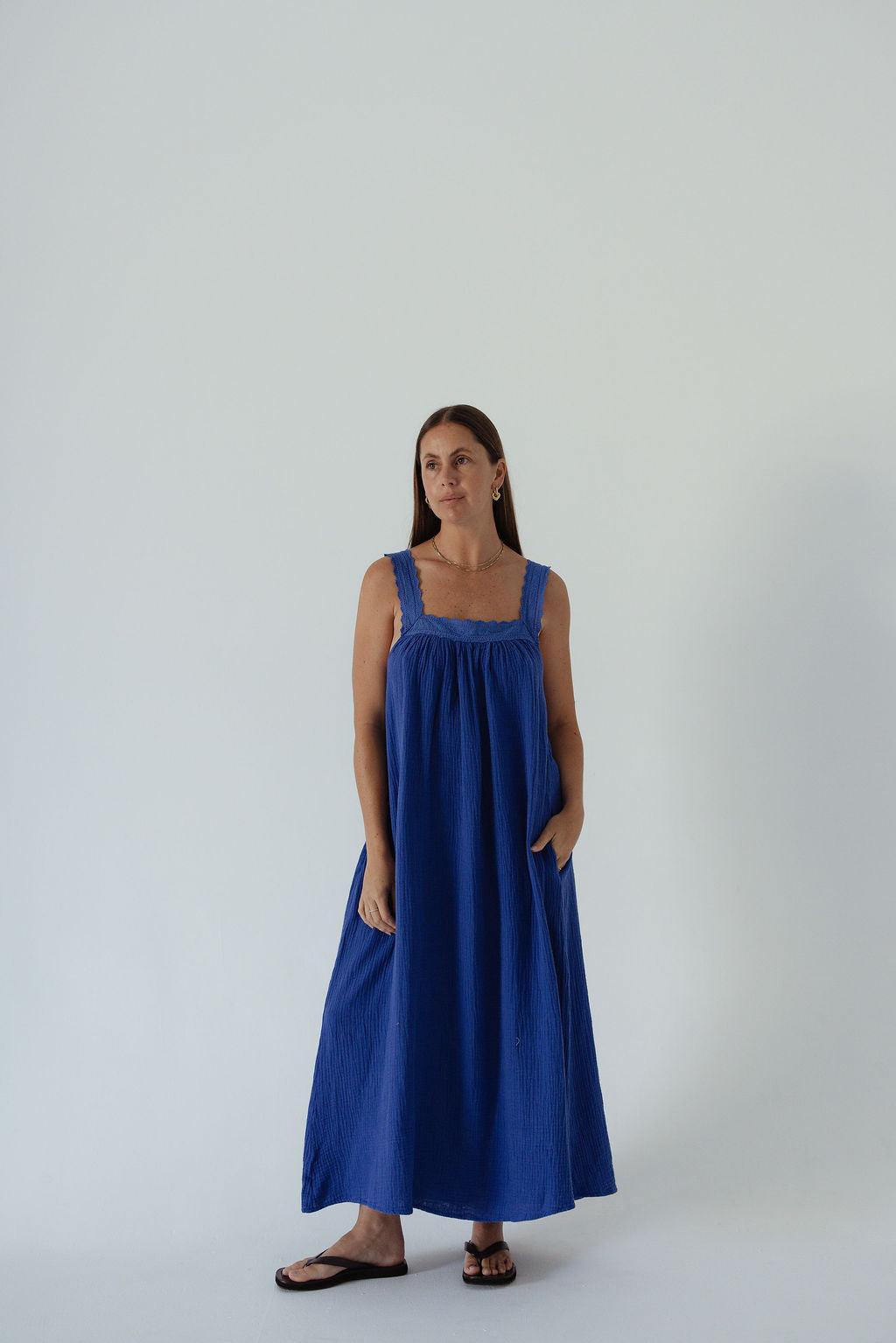 Juno Slip Dress - Cobalt PRE-SALE