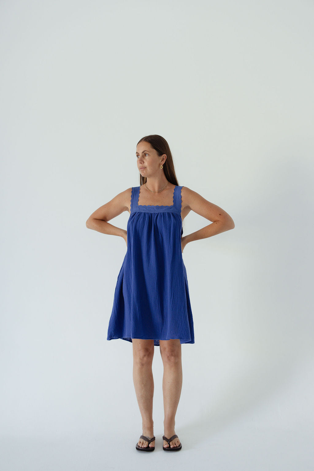 Juno Mini Dress - Cobalt PRE-SALE