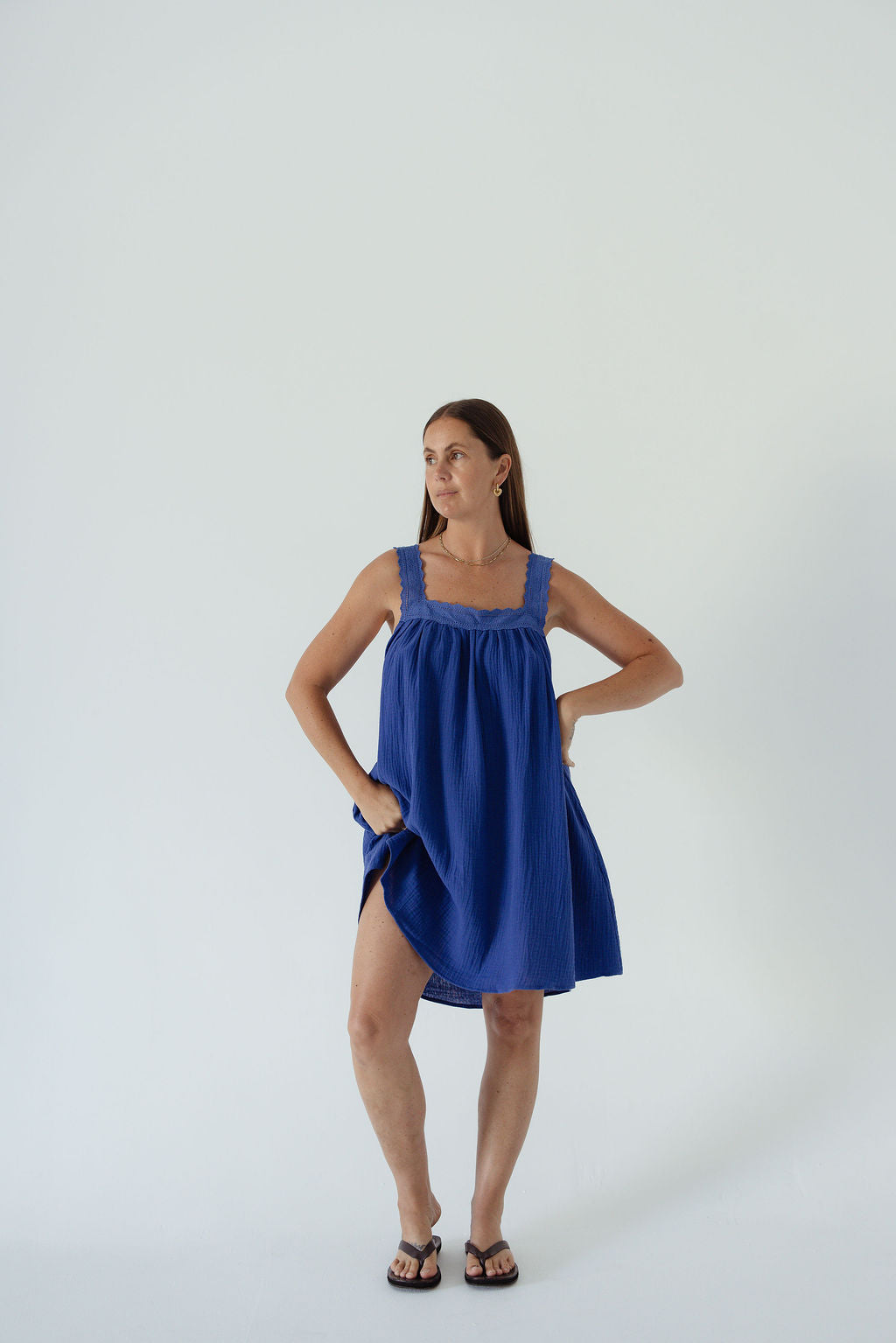 Juno Mini Dress - Cobalt PRE-SALE