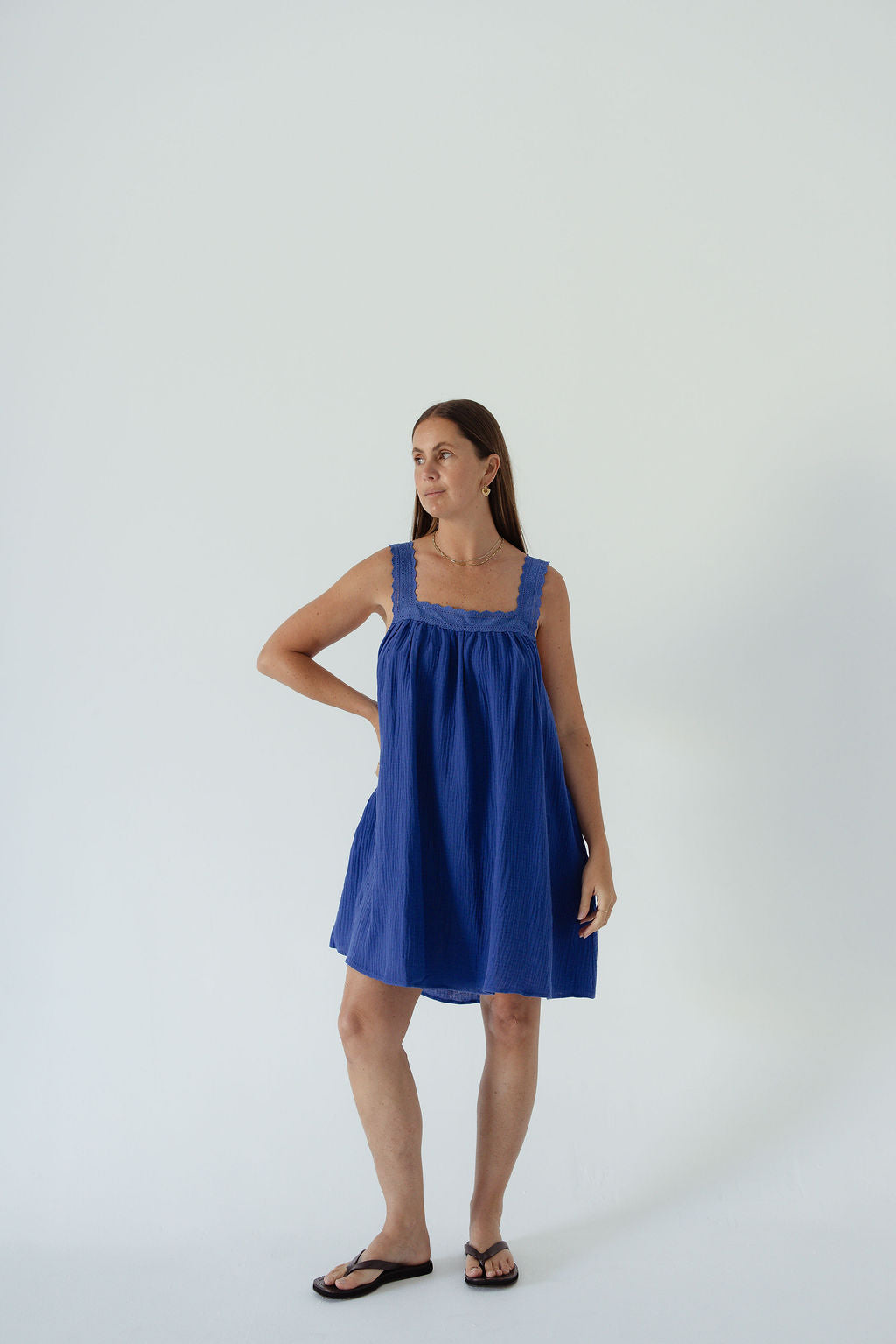 Juno Mini Dress - Cobalt PRE-SALE