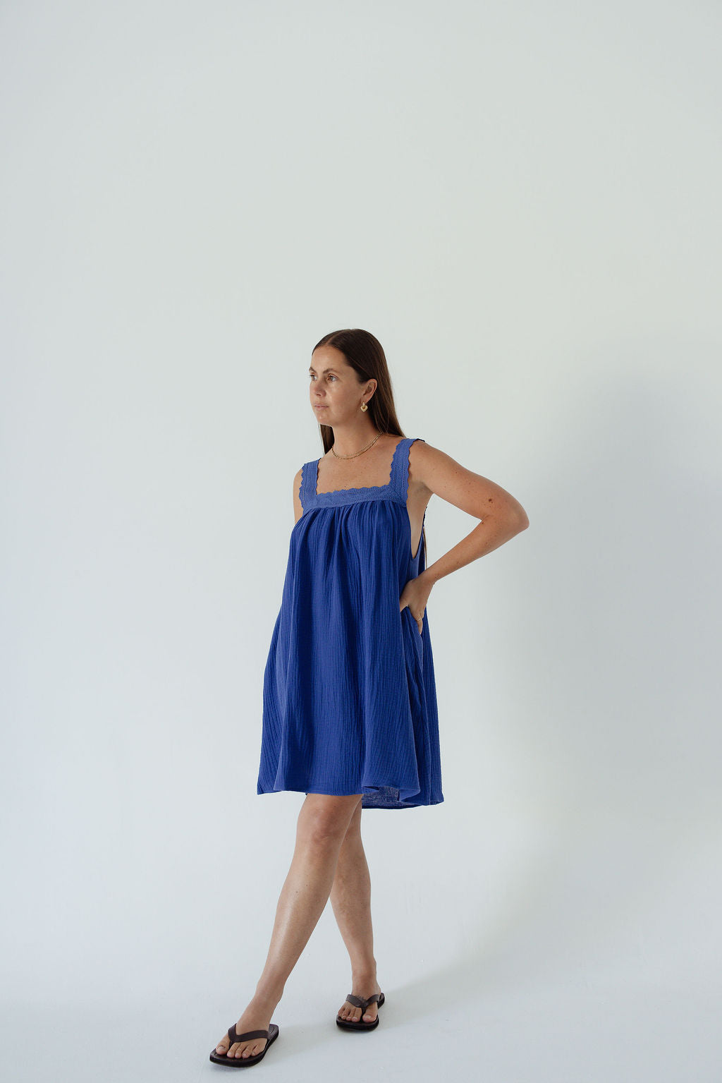 Juno Mini Dress - Cobalt PRE-SALE