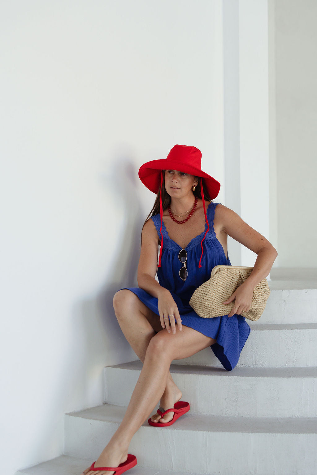Juno Mini Dress - Cobalt PRE-SALE