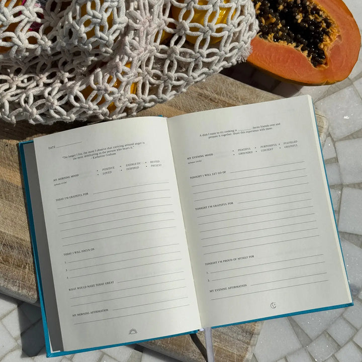 Teal Gratitude Journal