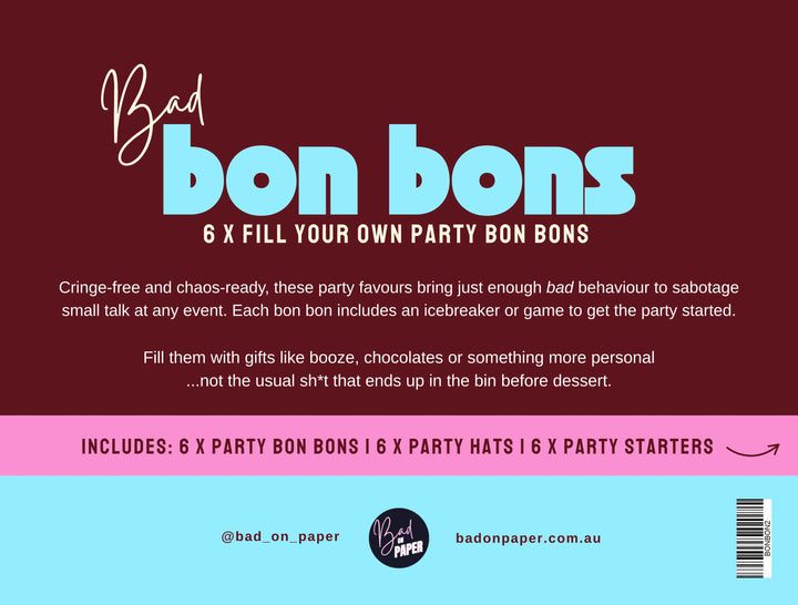 Bon Bons Fill Your Own - Pink & Brown
