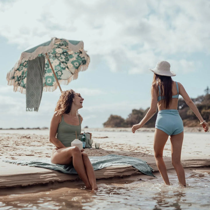 Daisy Beach Towel Peppermint
