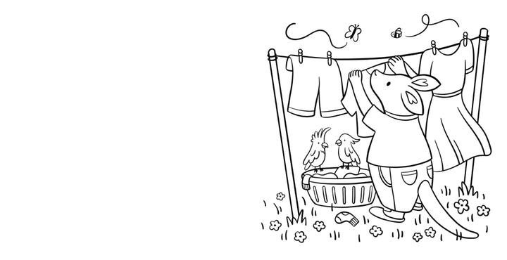 Aussie Cosy Homes A Cute & Comfy Australian Colouring Book