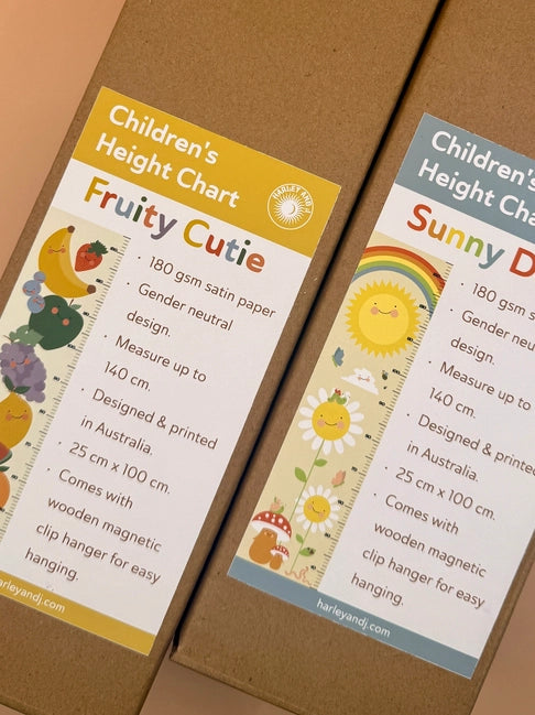 Sunny Days Height Chart