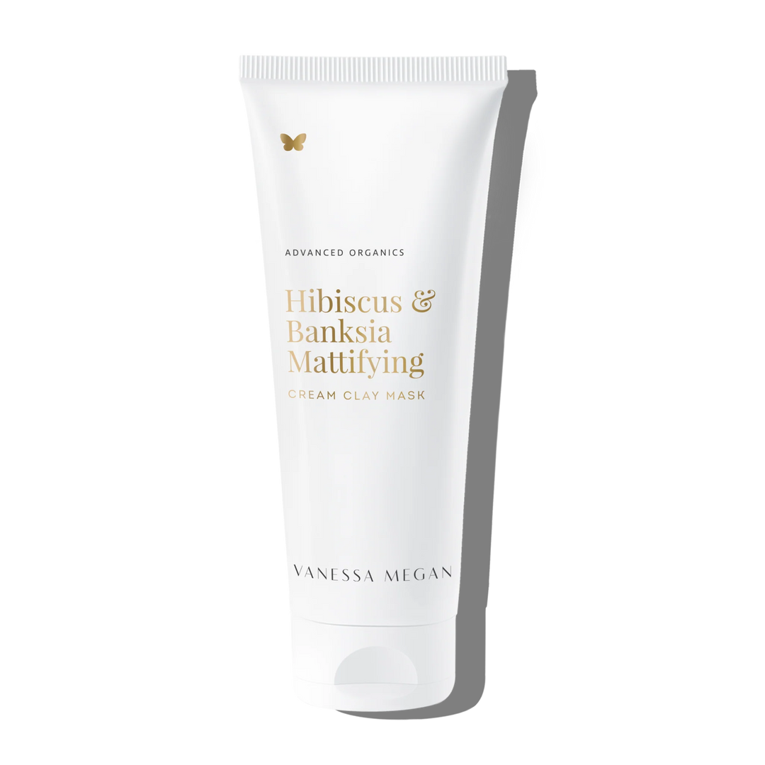 Hibiscus & Banksia Mattifying Cream Clay Mask - 180ml
