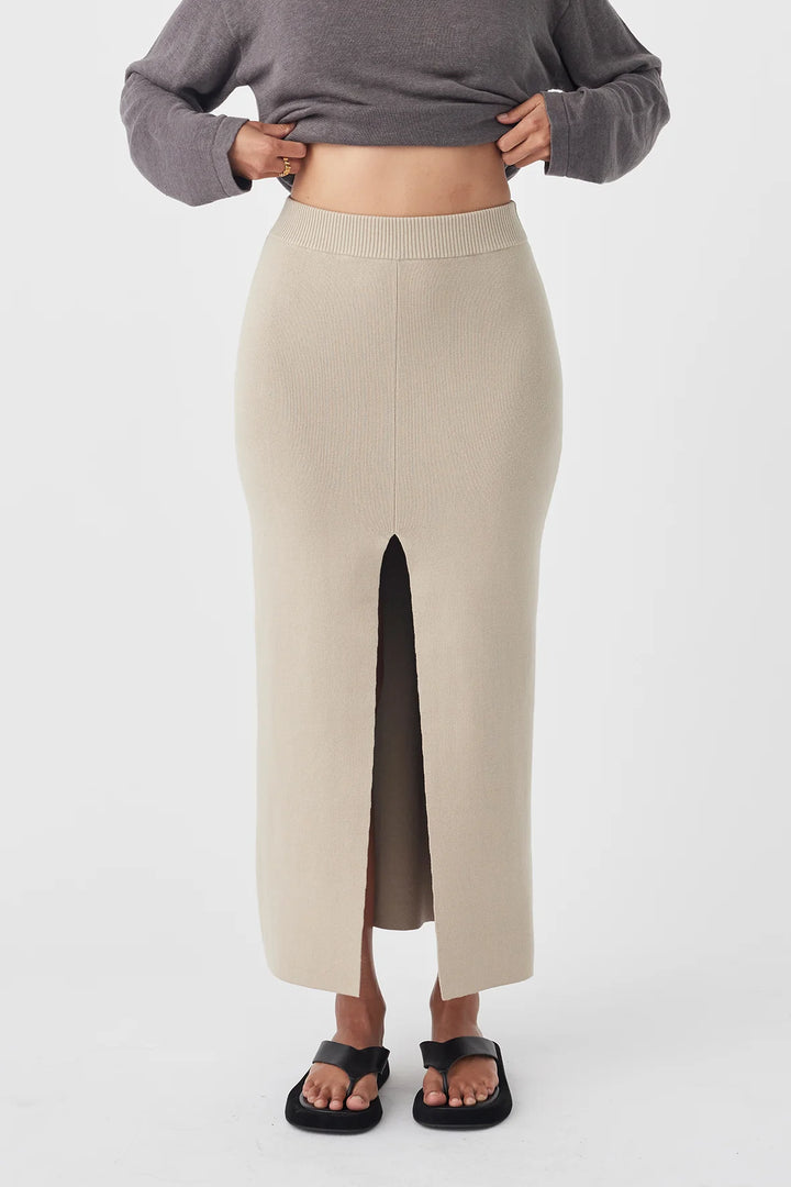 Harla Skirt - Taupe Arcaa