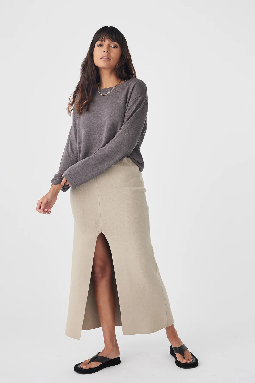 Harla Skirt - Taupe Arcaa