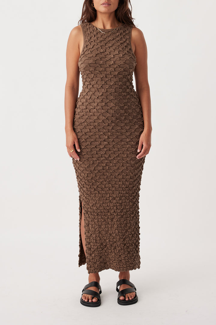 Mila Maxi Dress - Cacao