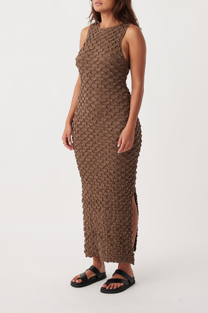 Mila Maxi Dress - Cacao