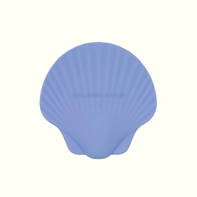 Shell Baby Teether - Golden Blue