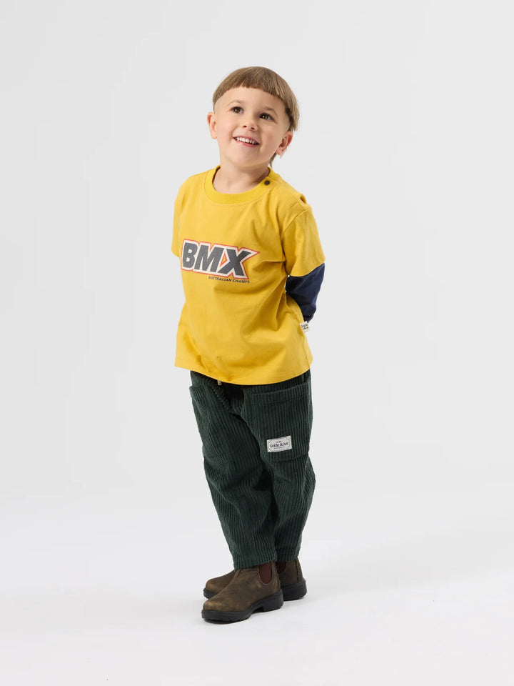 Kit Corduroy Pocket Pant - Moss