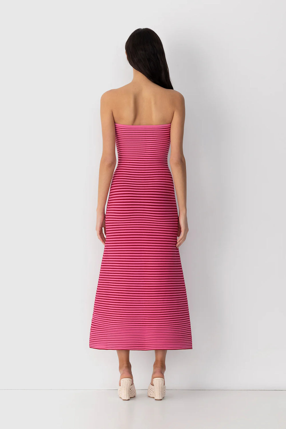 Sunmor Knit Maxi Dress - Candy