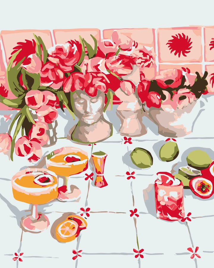 Summer Fridays Framed Paint By Numbers Kit (Mini)