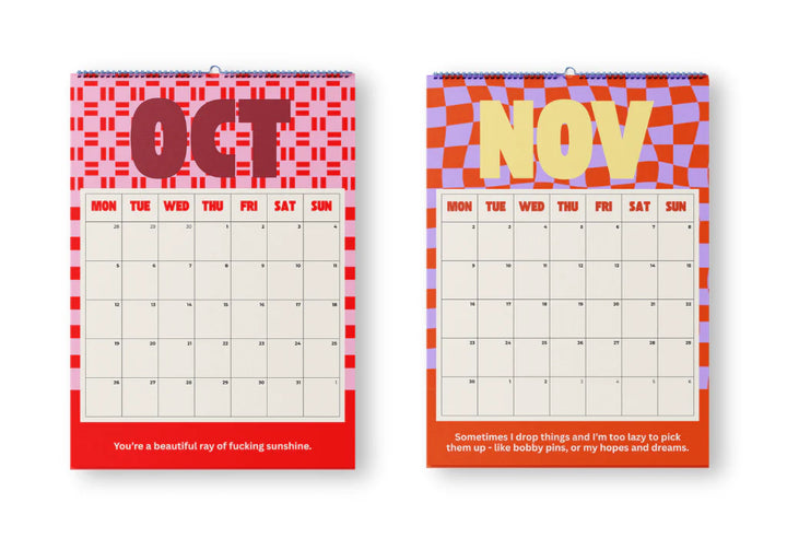 2026 Bad On Paper Calendar