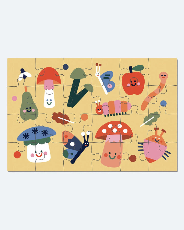 24 Piece Kids Puzzle - Creepy Crawlies