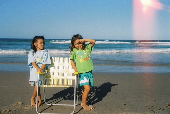 Kids Ocean Park Tee - Blue