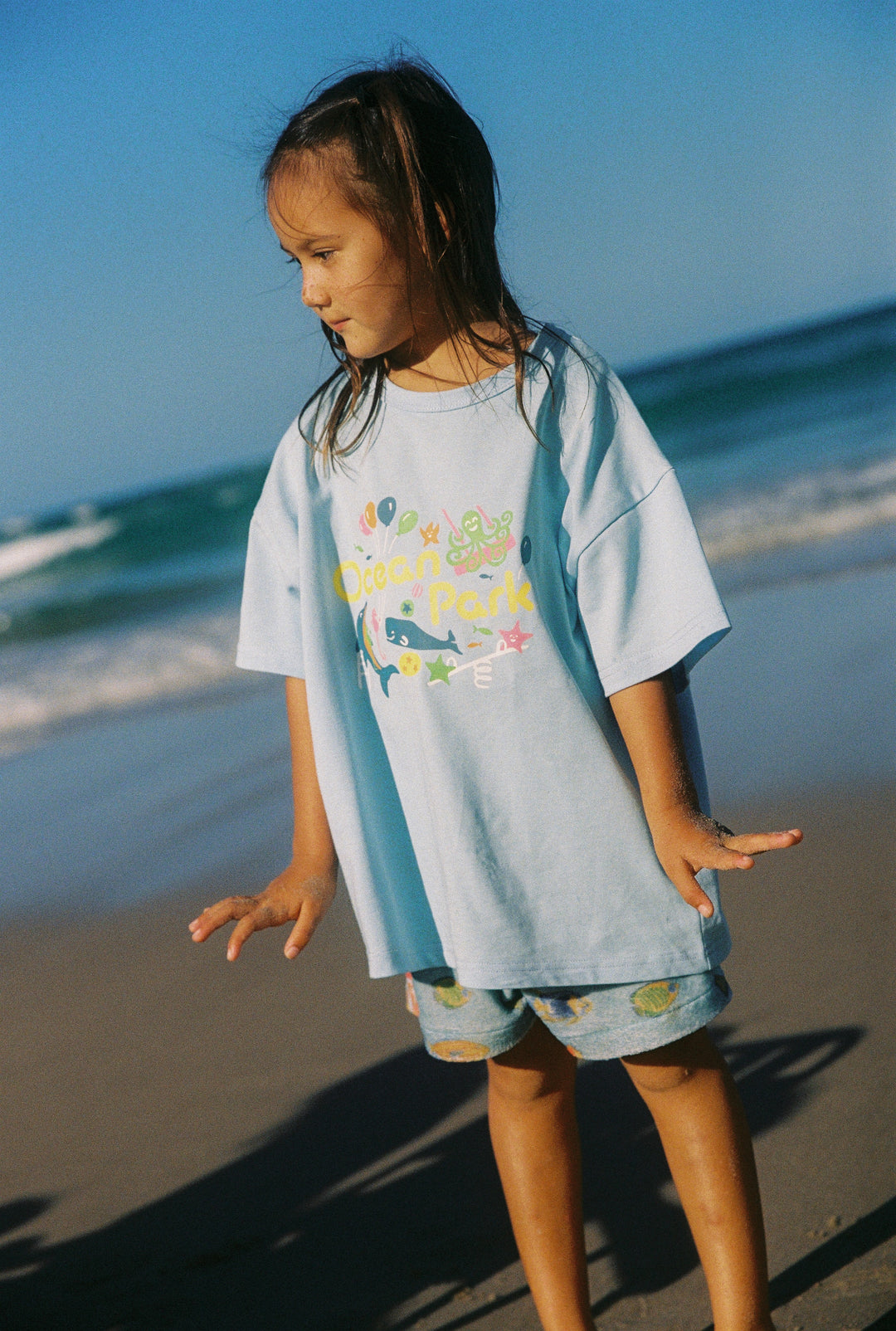 Kids Ocean Park Tee - Blue