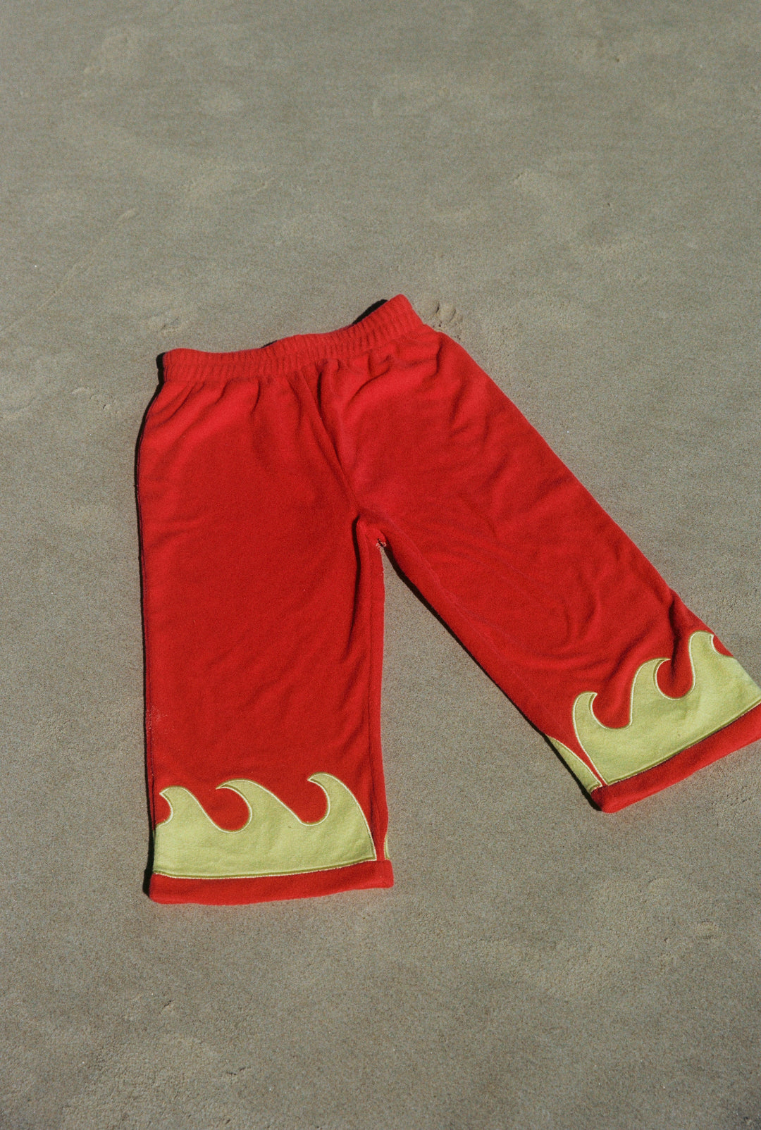 Wave Terry Pants - Chilli Mango
